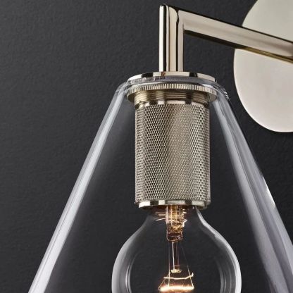 Machini Funnel Shade Sconce-Fullstarlighting
