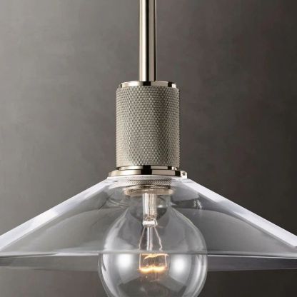 Machini Glass Slope Shade Pendant-Fullstarlighting
