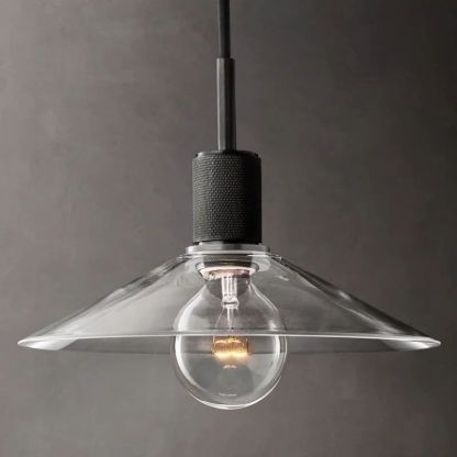 Machini Glass Slope Shade Pendant-Fullstarlighting