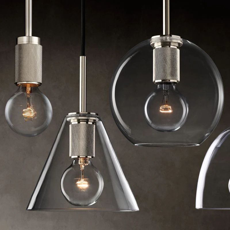 Machini Glass Slope Shade Pendant