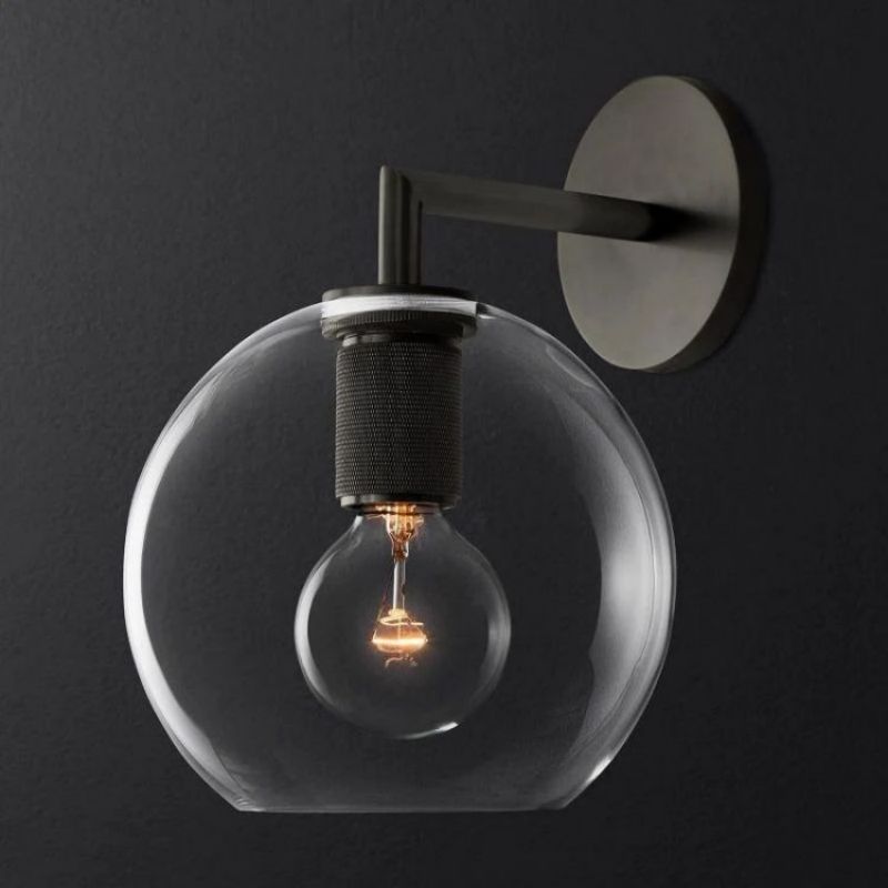 Machini Globe Shade Sconce