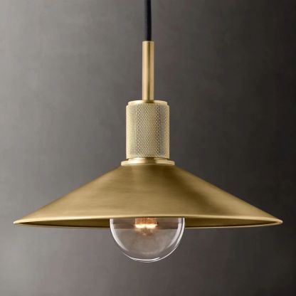 Machini Metal Slope Shade Pendant-Fullstarlighting