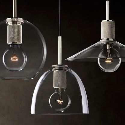 Machini Metal Slope Shade Pendant-Fullstarlighting