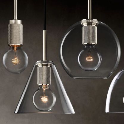 Machini Metal Slope Shade Pendant-Fullstarlighting