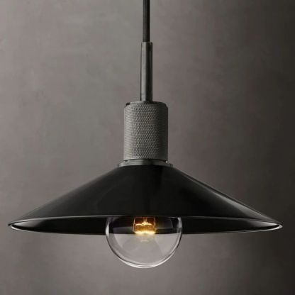 Machini Metal Slope Shade Pendant-Fullstarlighting