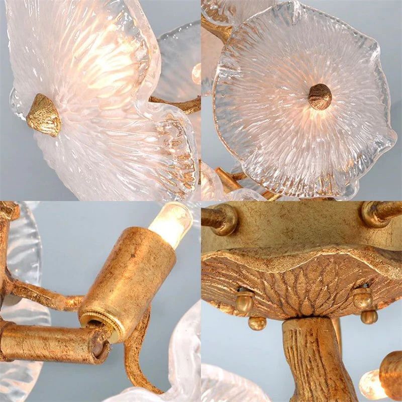 Magnolia Modern Luxury Branch Chandelier For Staircase-Fullstarlighting
