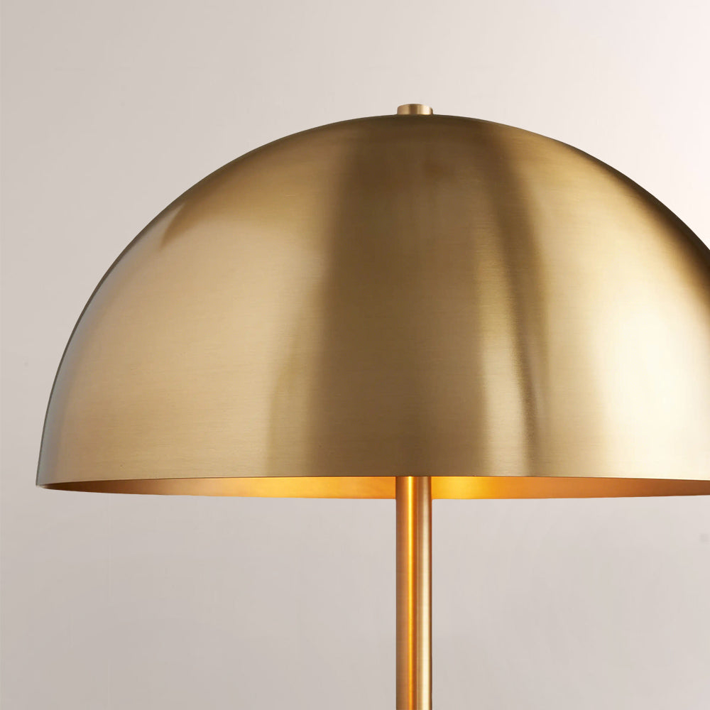 Malora Dome Metal Table Lamp-Fullstarlighting