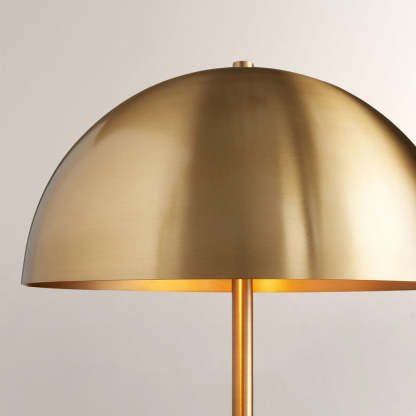 Malora Dome Metal Table Lamp-Fullstarlighting