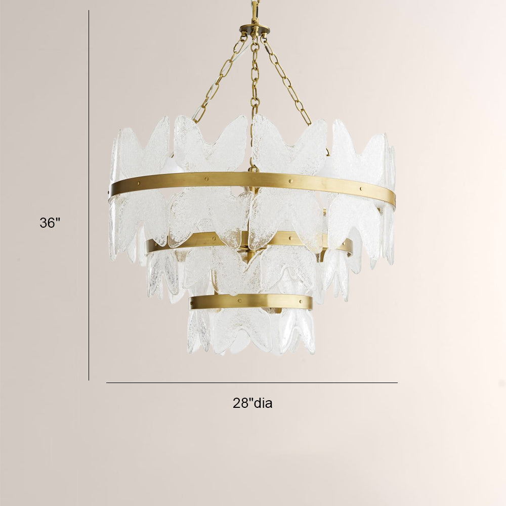Malory Three-Layer Round Chandelier-Fullstarlighting