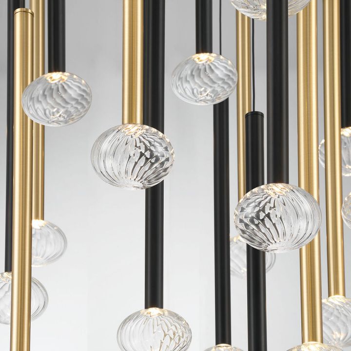 Mamie Round LED Chandelier-Fullstarlighting