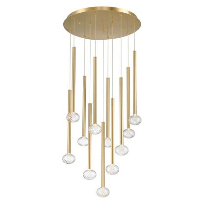 Mamie Round LED Chandelier-Fullstarlighting