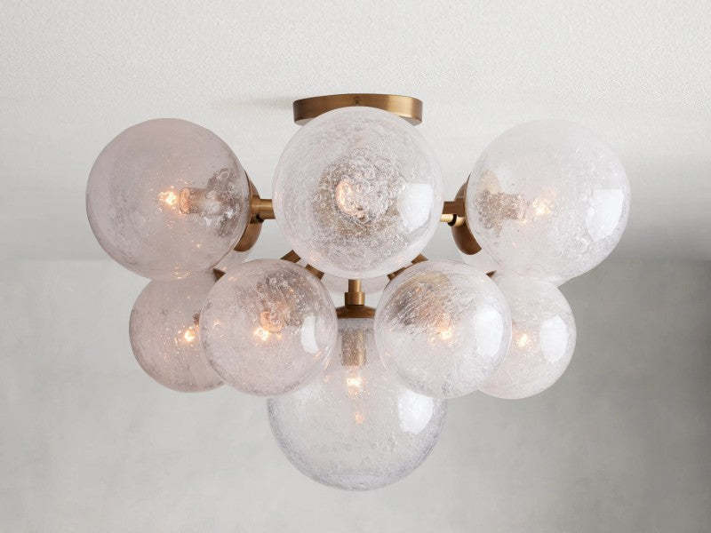Mandoza Flushmount Ceiling Light,Arhaus,Mandoza Flushmount,Living Room
