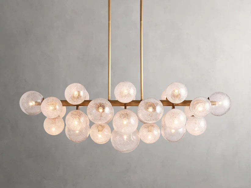Mandoza Linear Chandelier,Arhaus Lighting,For Living Room Dining Room