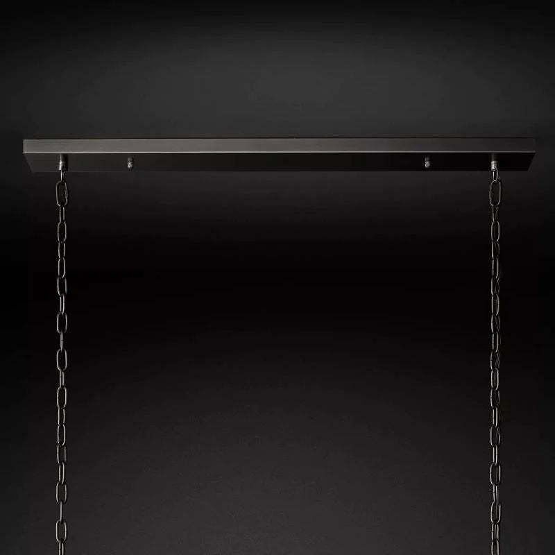 Machini Rectangular Chandelier 72"-Fullstarlighting