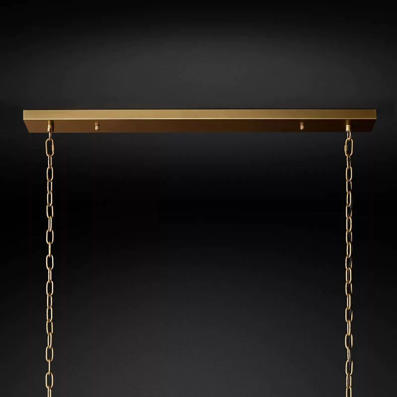 Machini Rectangular Chandelier 72"-Fullstarlighting