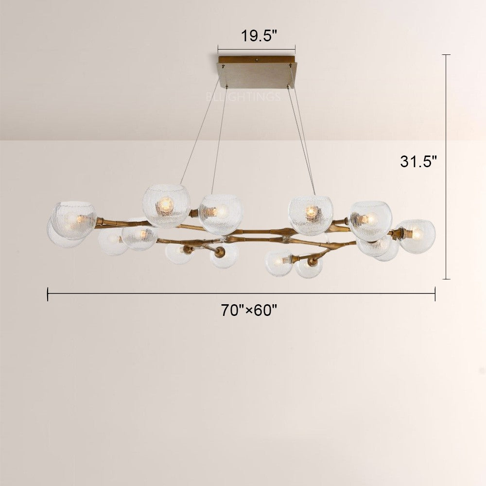Marshall Fixed Chandelier-Fullstarlighting