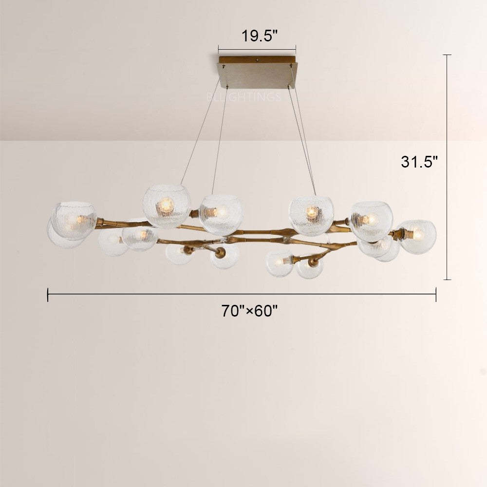 Marshall Fixed Chandelier-Fullstarlighting