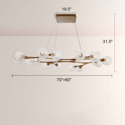Marshall Fixed Chandelier-Fullstarlighting