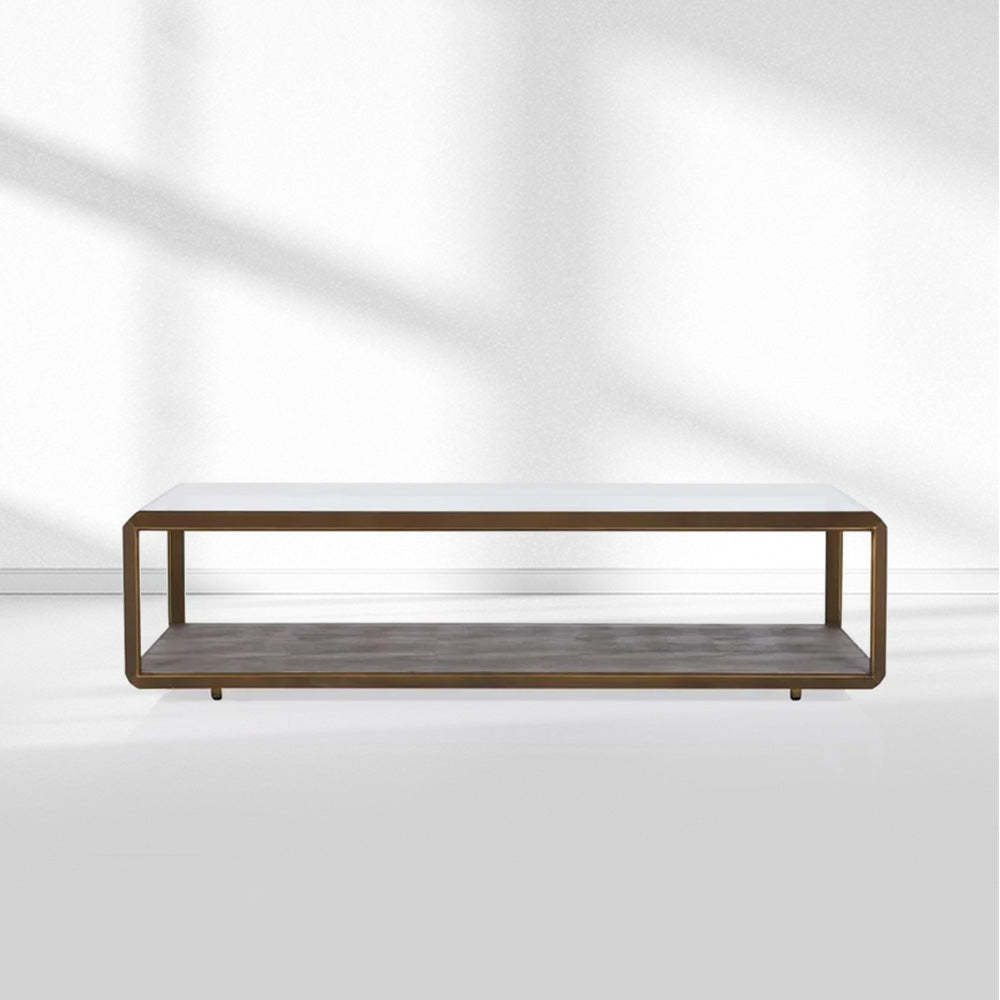 Max Glass Coffee Table-Fullstarlighting