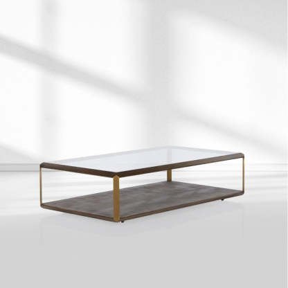 Max Glass Coffee Table-Fullstarlighting