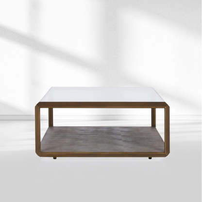 Max Glass Coffee Table-Fullstarlighting
