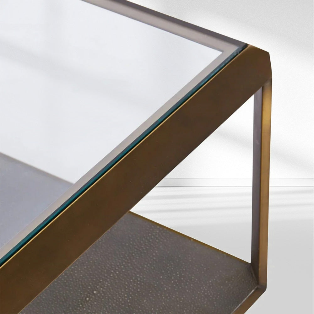Max Glass Coffee Table-Fullstarlighting