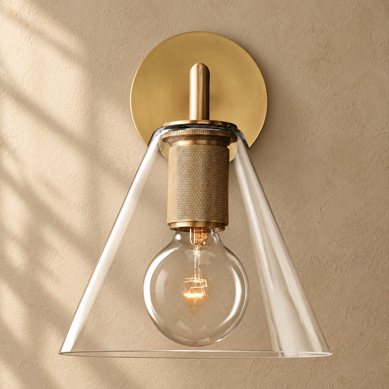 Mecadrel Funnel Shade Sconce