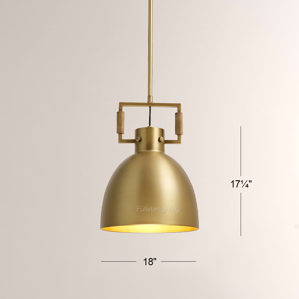 Machini Metal Cloche Pendant