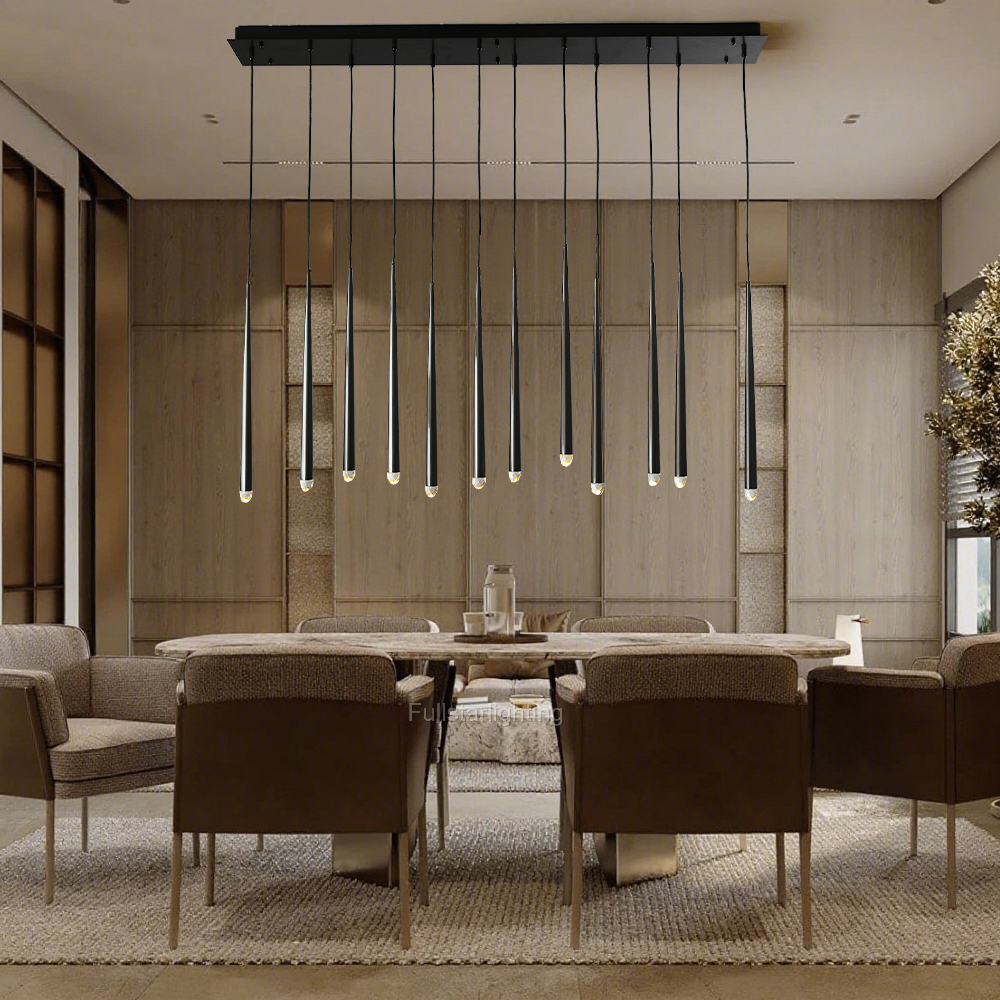 Harry Modern Linear Chandelier 60"-Fullstarlighting