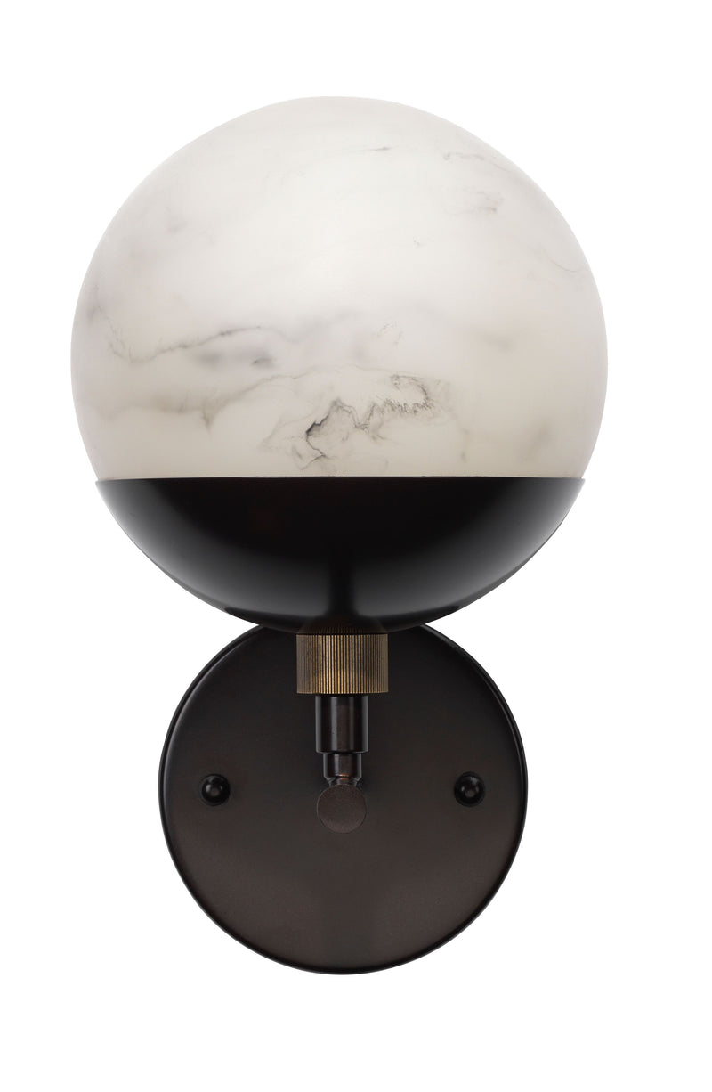 Metro Alabaster Wall Sconce-Fullstarlighting