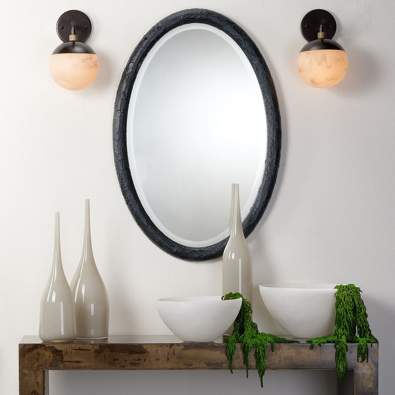 Metro Alabaster Wall Sconce-Fullstarlighting