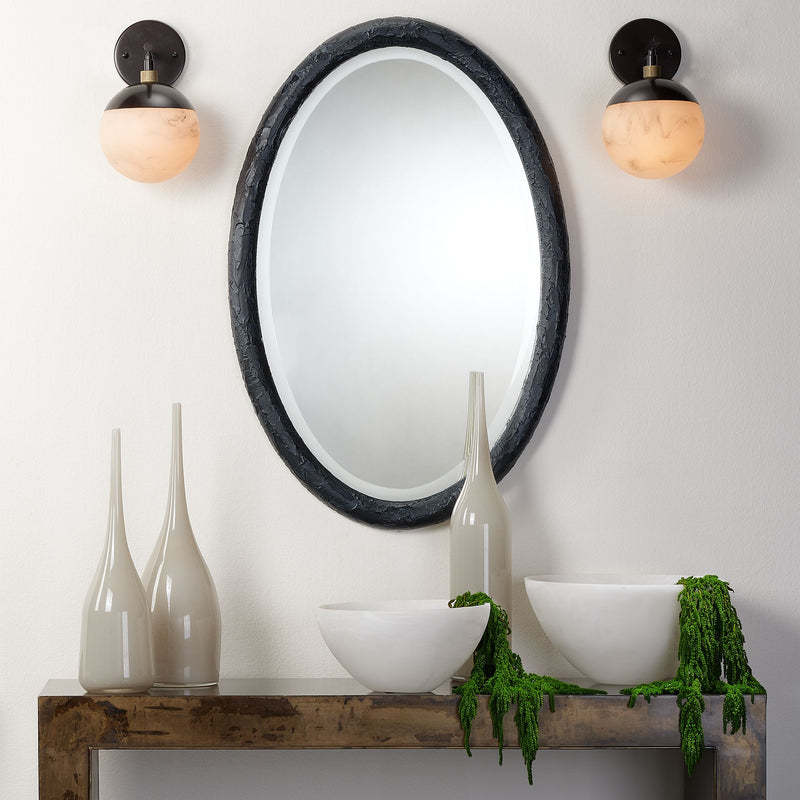 Metro Alabaster Wall Sconce-Fullstarlighting