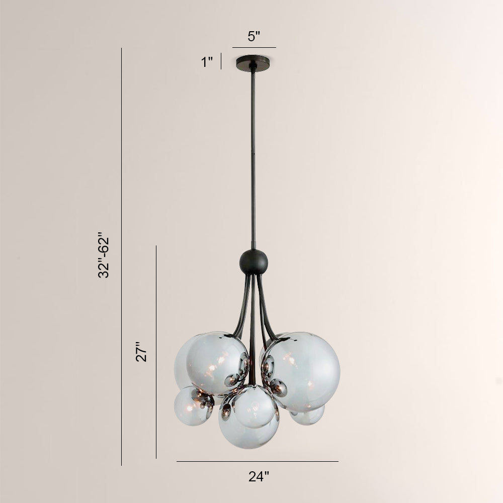 Mick Round Globe Chandelier-Fullstarlighting