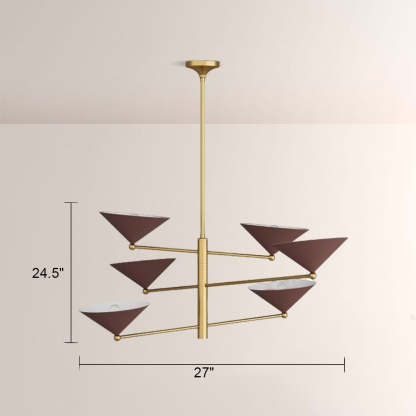 Milo Metal Chandelier-Fullstarlighting