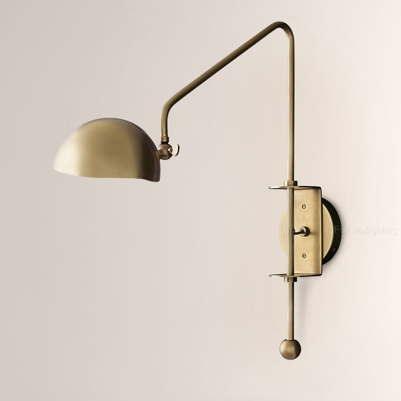 Convexo Swing-Arm Sconce