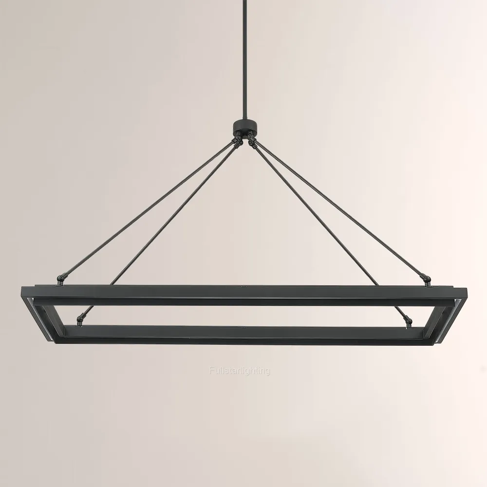 Pera Rectangular Chandelier 48"/62"