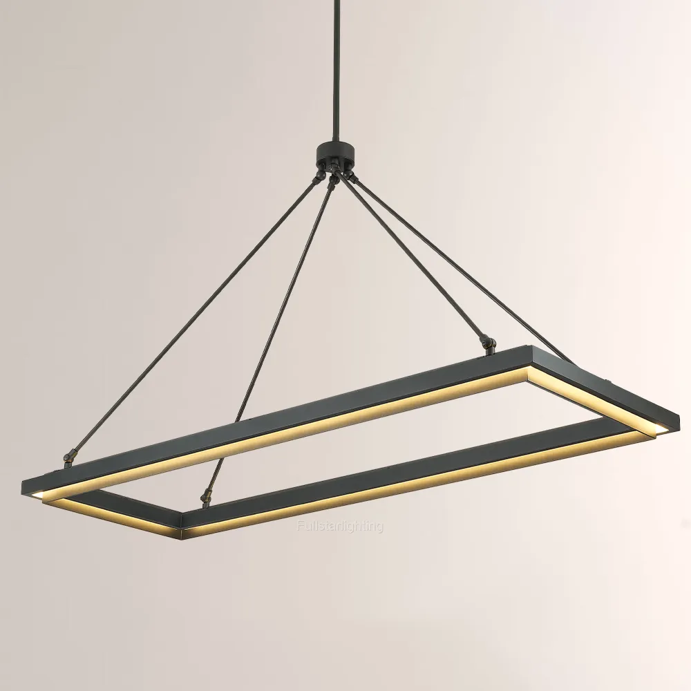 Pera Rectangular Chandelier 48"/62"