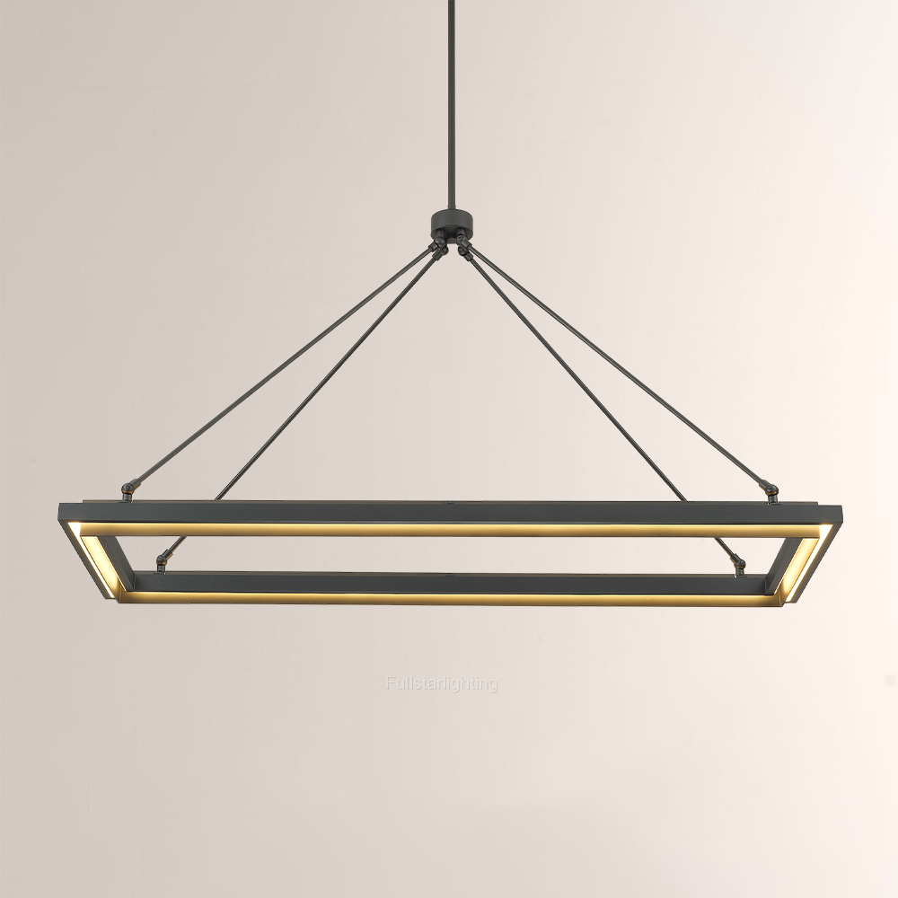 Pera Rectangular Chandelier 48"/62"