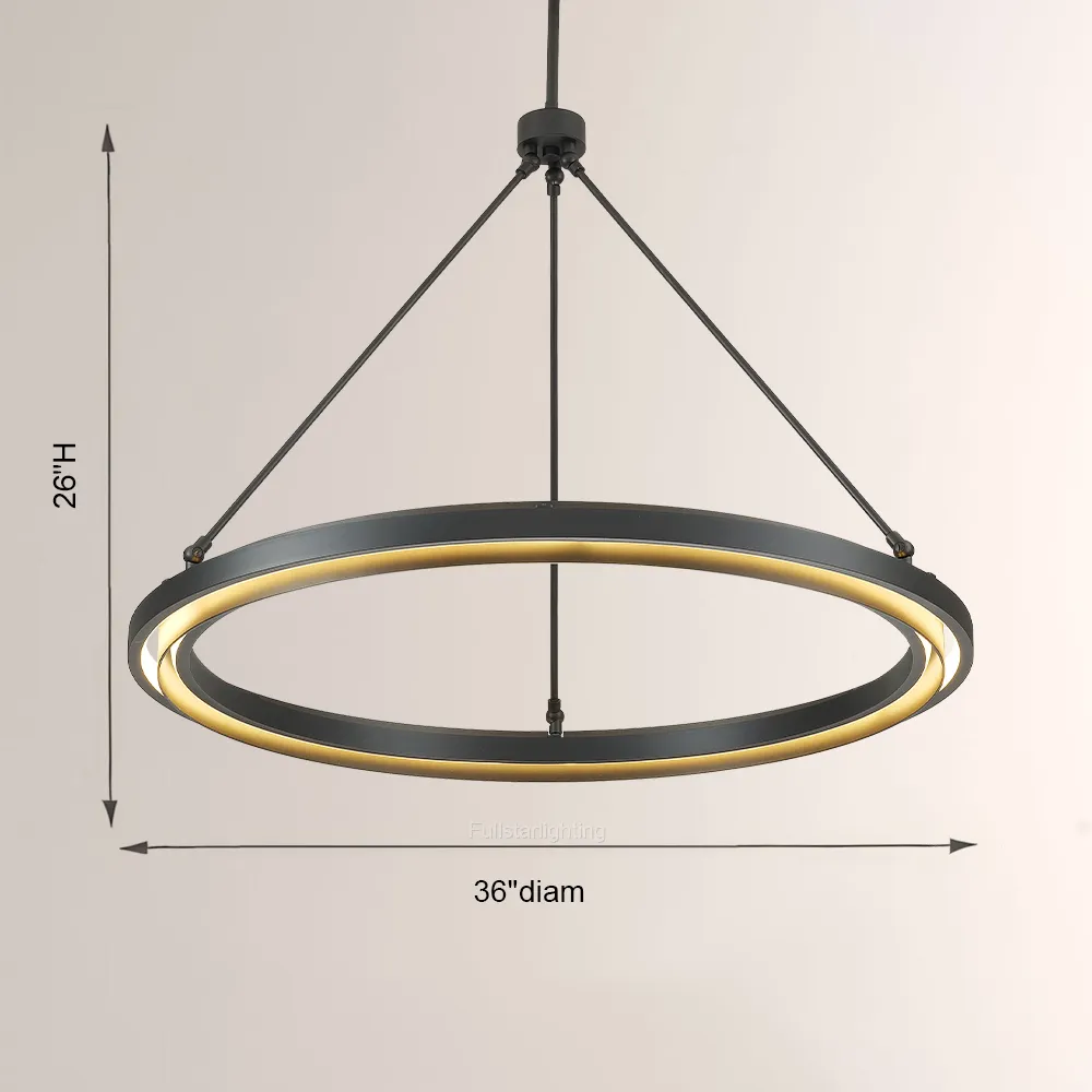 Pera Round Chandelier 36"/48"/60"