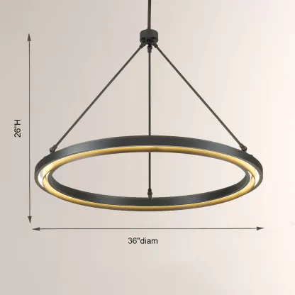 Pera Round Chandelier 36"/48"/60"