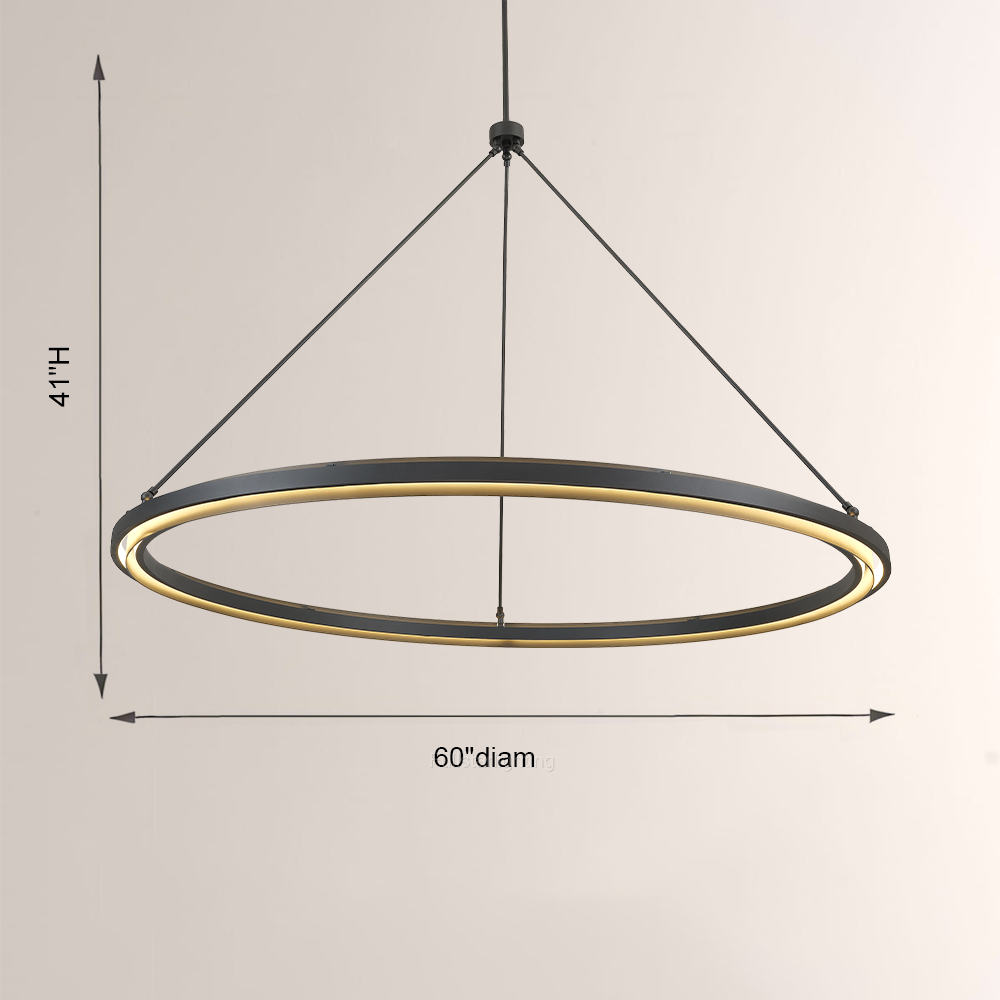 Pera Round Chandelier 36"/48"/60"-Fullstarlighting