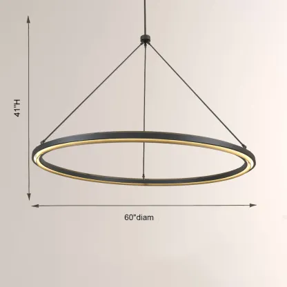 Pera Round Chandelier 36"/48"/60"