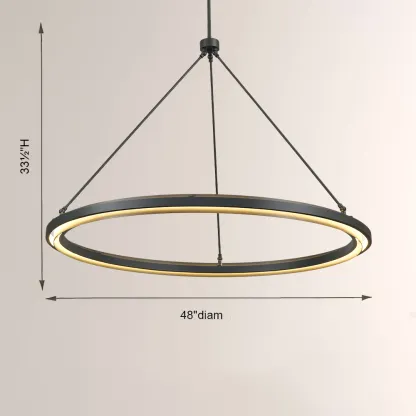 Pera Round Chandelier 36"/48"/60"