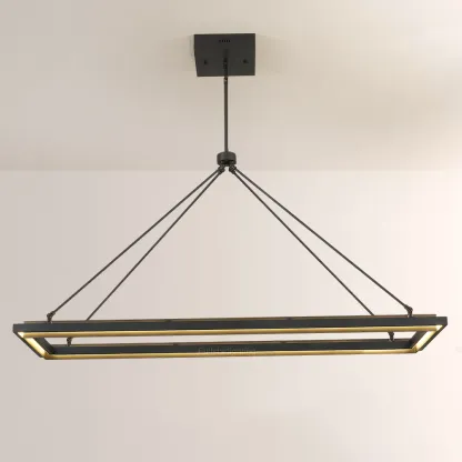 Pera Rectangular Chandelier 48"/62"