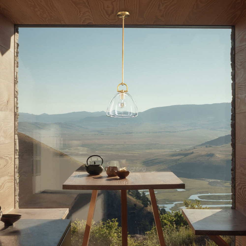 Bony Dome Pendant-Fullstarlighting