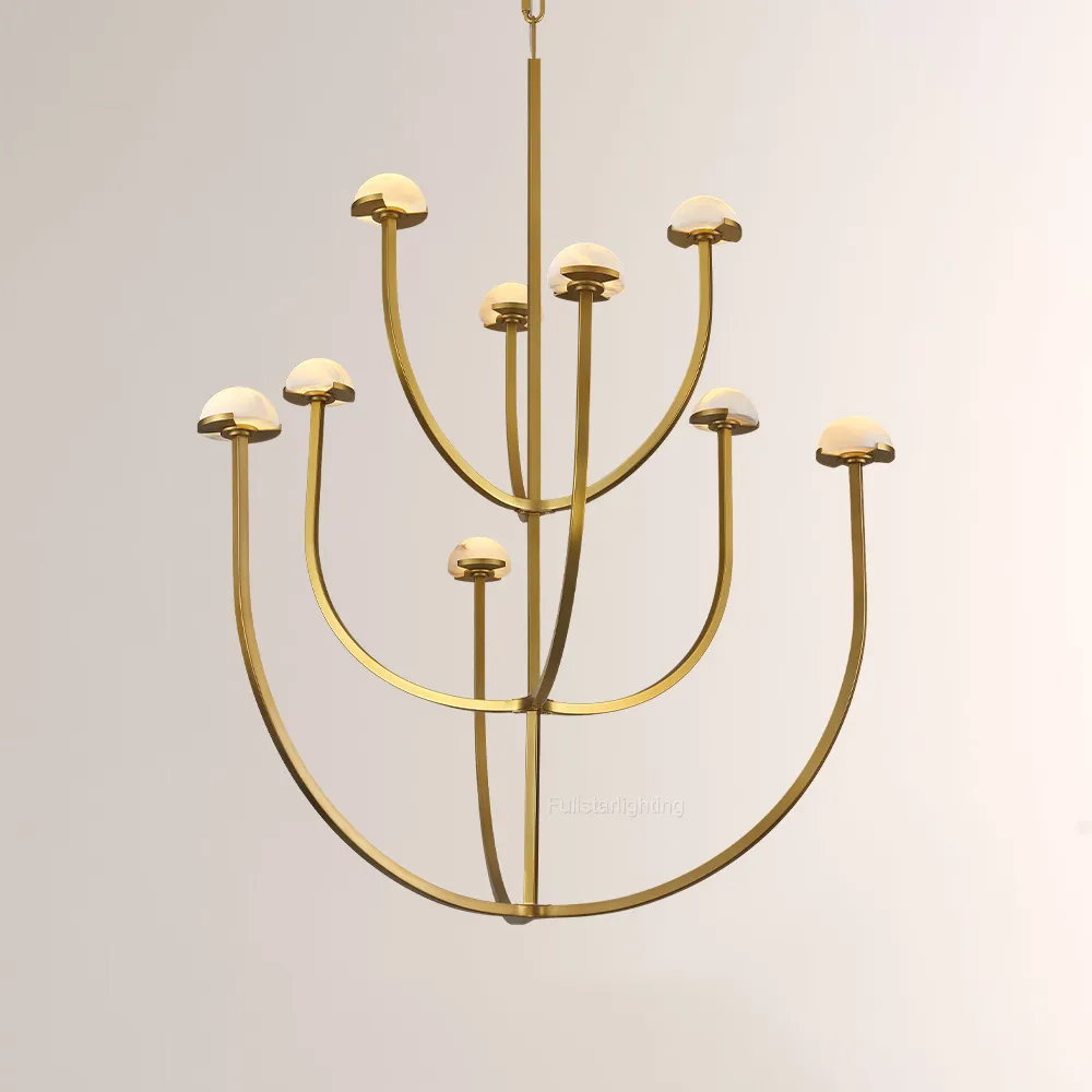 Pedra Round Chandelier 40"