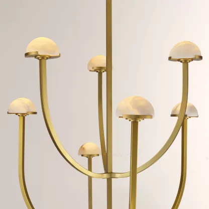 Pedra Round Chandelier 40"