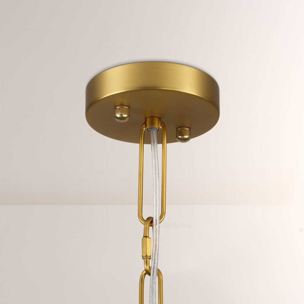 Pedra Round Chandelier 32"