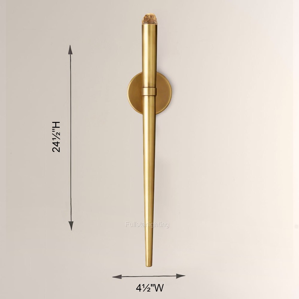 Harry Modern Torch Wall Sconce