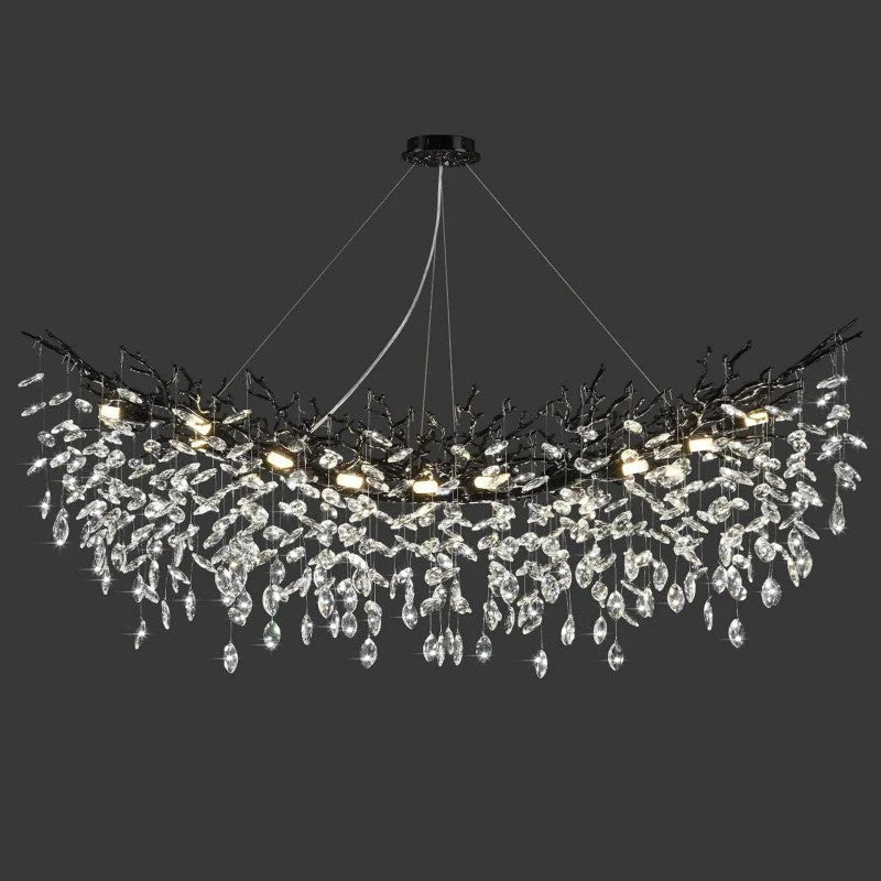Modern Crystal Tree Branch Chandelier-Fullstarlighting